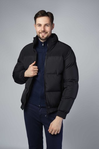 Комбінований чоловічий пуховик Antony Morato