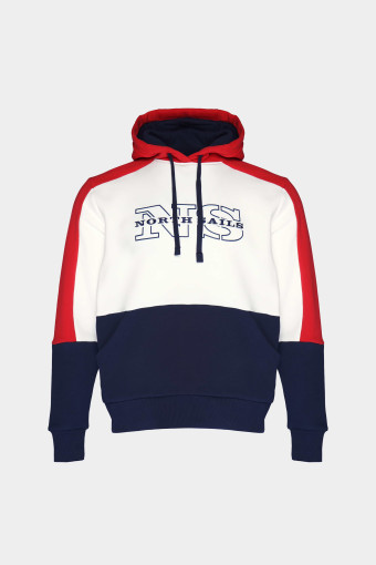 Чоловічий триколірний худі North Sails