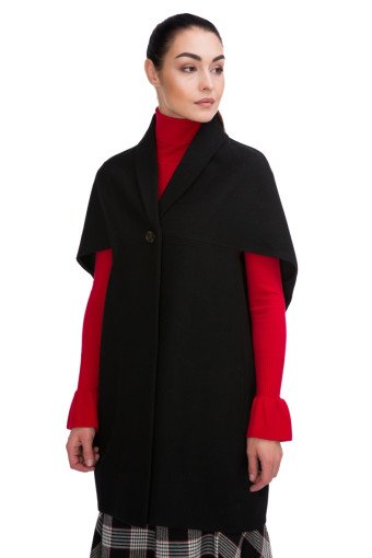 Пальто жіноче з коротким рукавом Blauer.USA