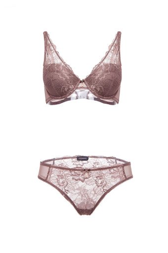 Труси сліпи мереживні Emporio Armani
