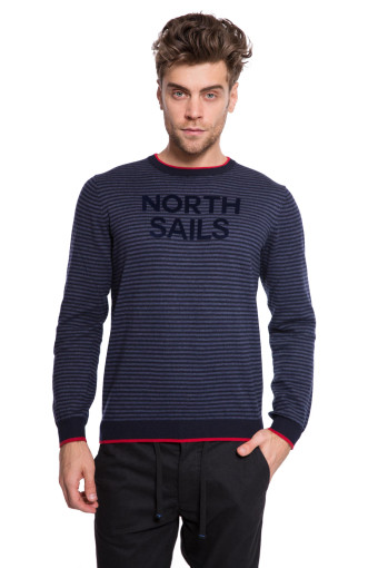 Пуловер в смужку North Sails