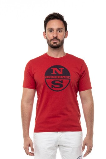 Футболка чоловіча червона North Sails