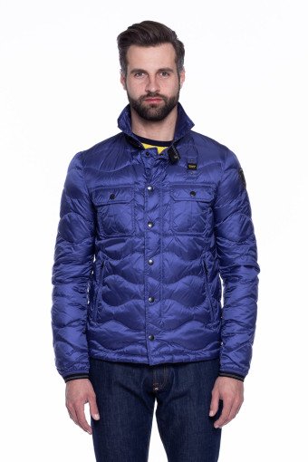 Куртка чоловіча синя Blauer.USA