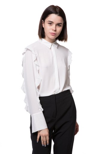 Блуза жіноча біла Luisa Cerano