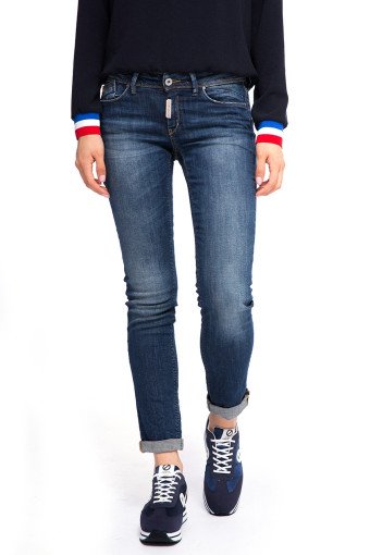 Джинси жіночі з відворотами Staff Jeans
