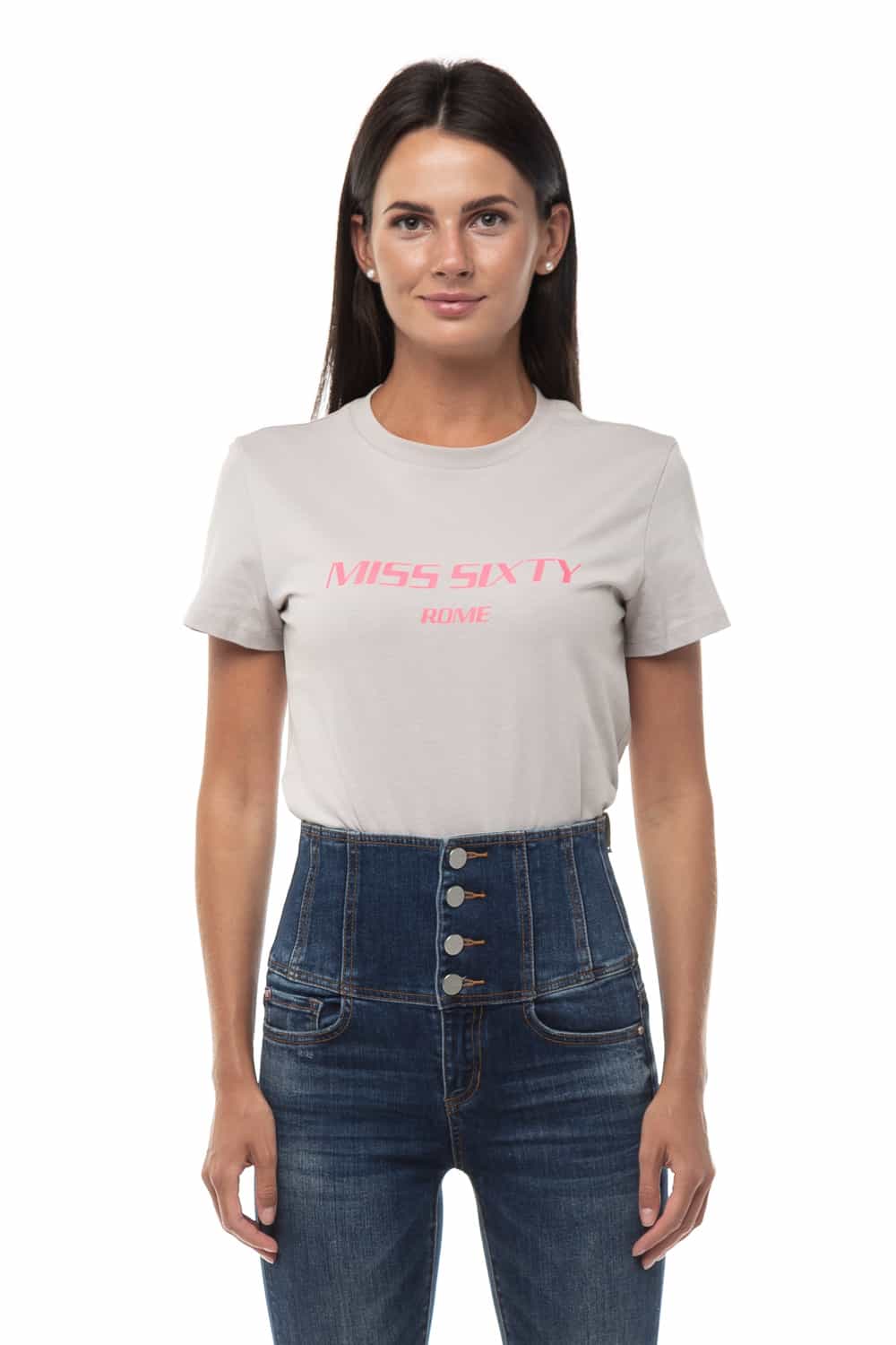 Футболка сіра Miss Sixty