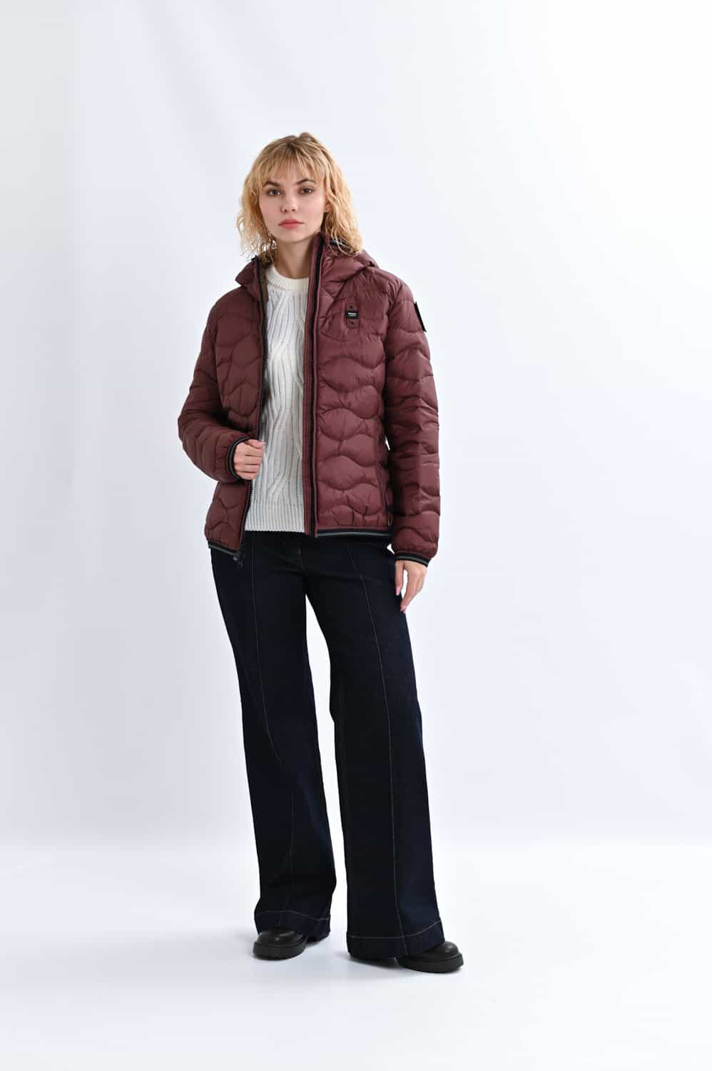 Жіноча стьобана куртка Blauer.USA