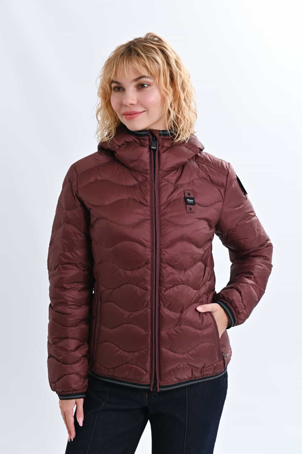 Жіноча стьобана куртка Blauer.USA