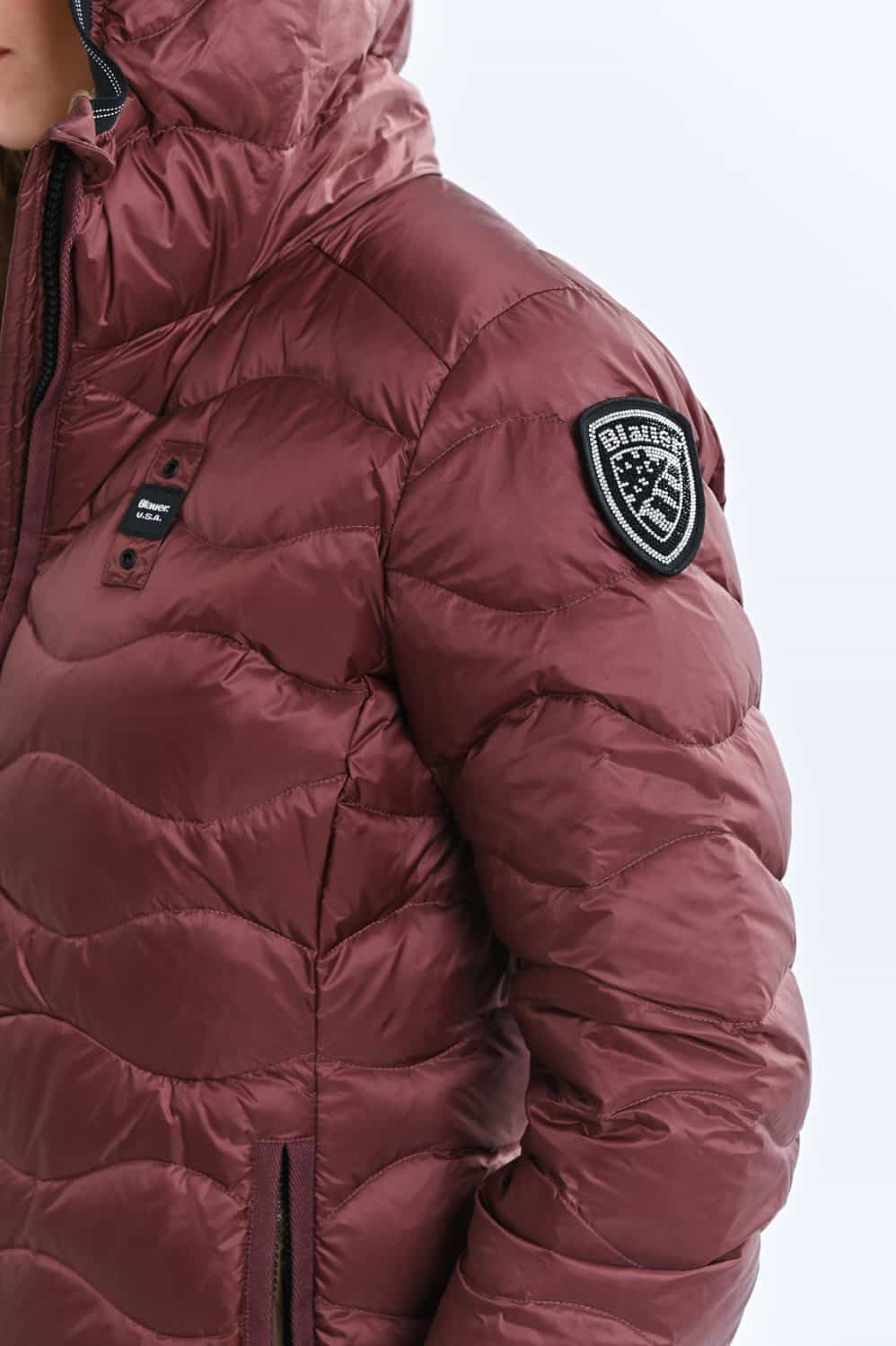 Жіноча стьобана куртка Blauer.USA