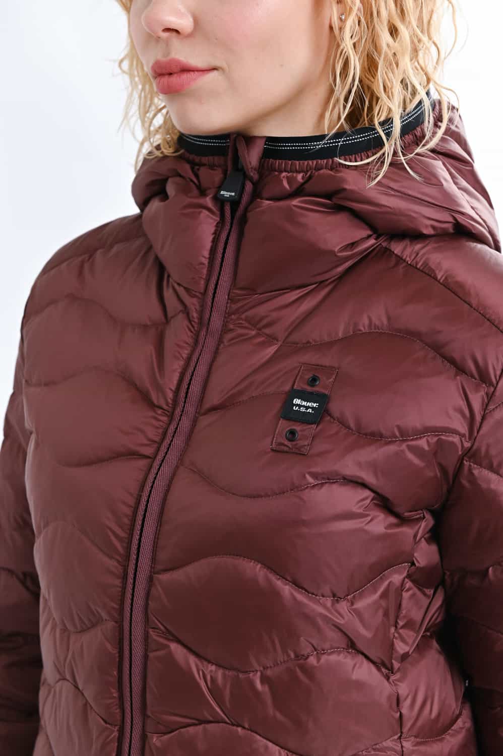 Жіноча стьобана куртка Blauer.USA