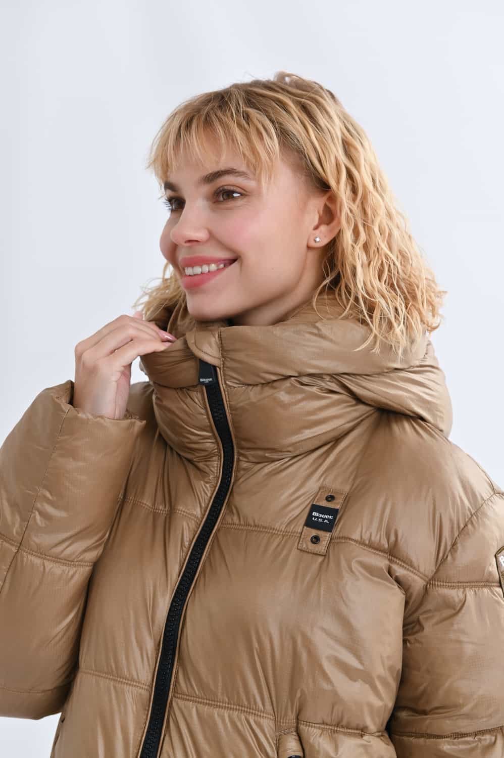 Подовжене пальто-пуховик Blauer.USA