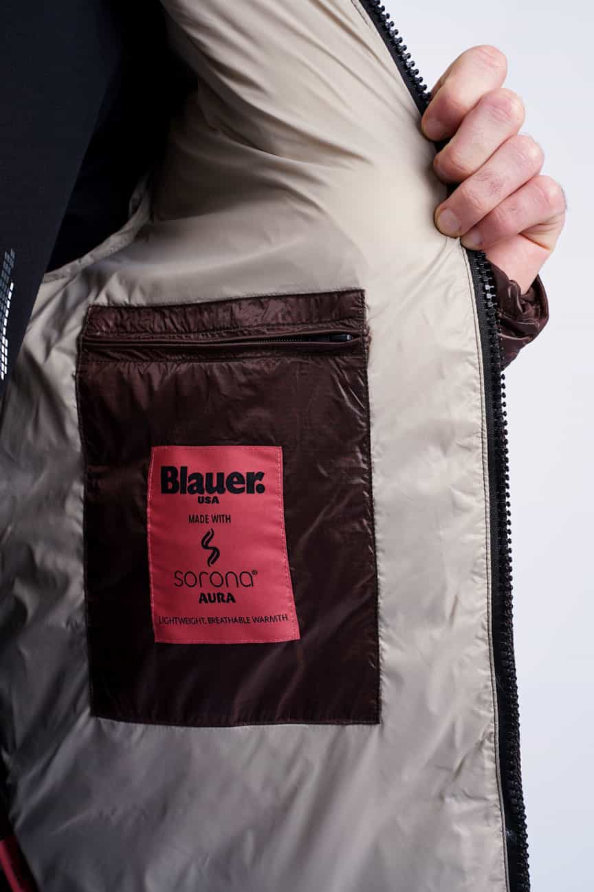 Стильна чоловіча пухова куртка Blauer USA