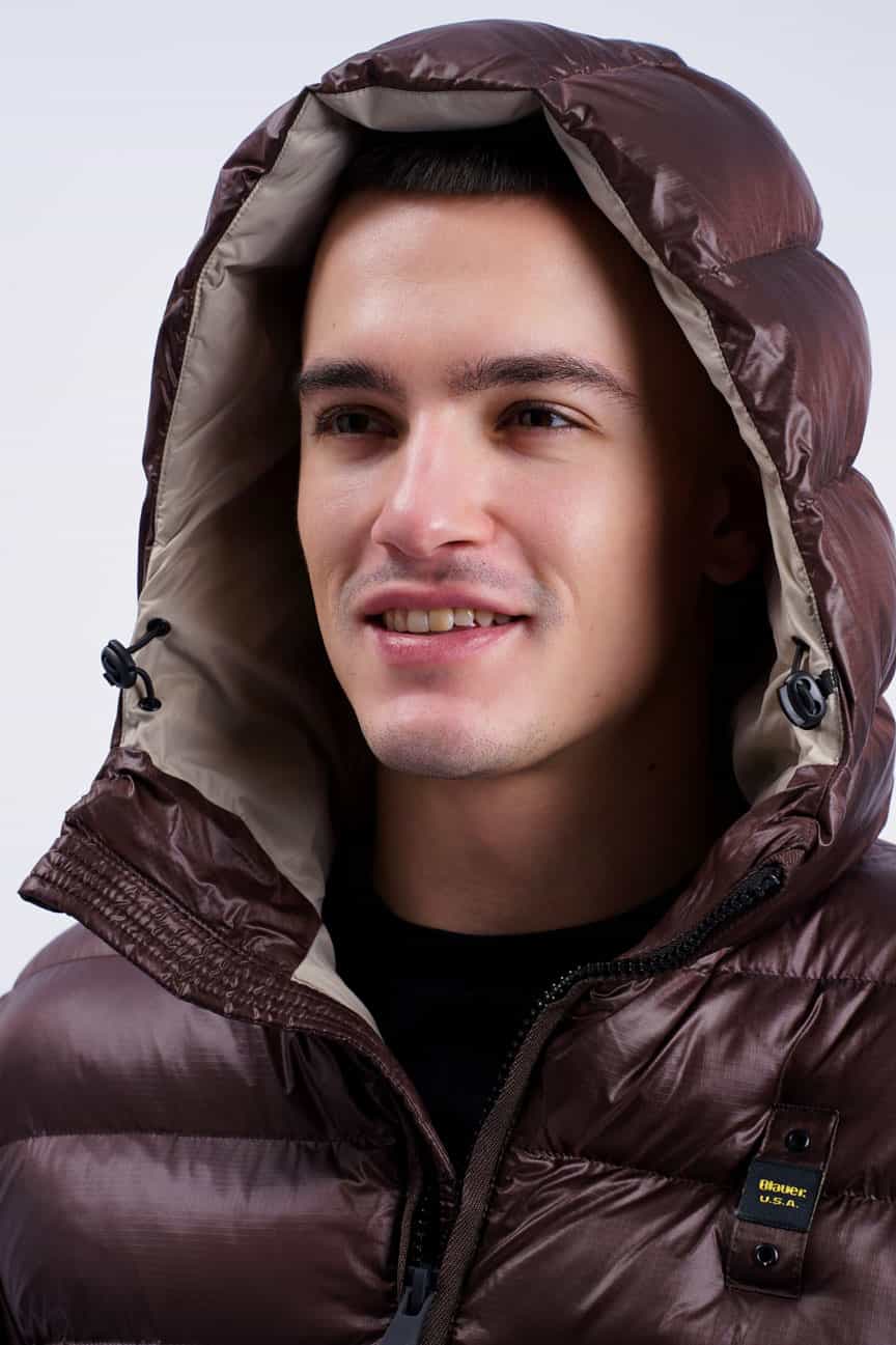 Стильна чоловіча пухова куртка Blauer USA