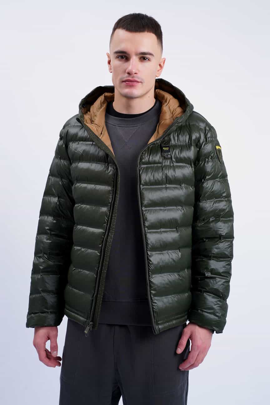 Стильний чоловічий пуховик Blauer.USA