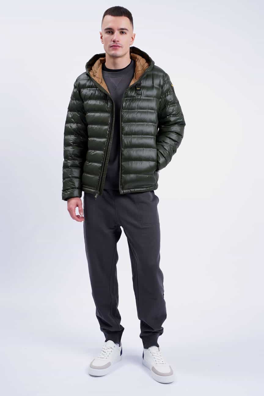 Стильний чоловічий пуховик Blauer.USA