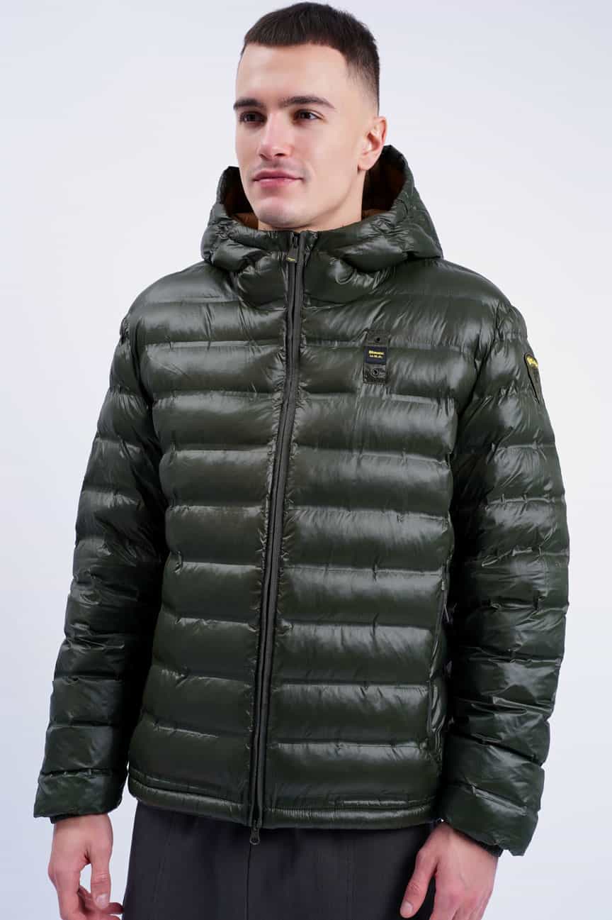 Стильний чоловічий пуховик Blauer.USA
