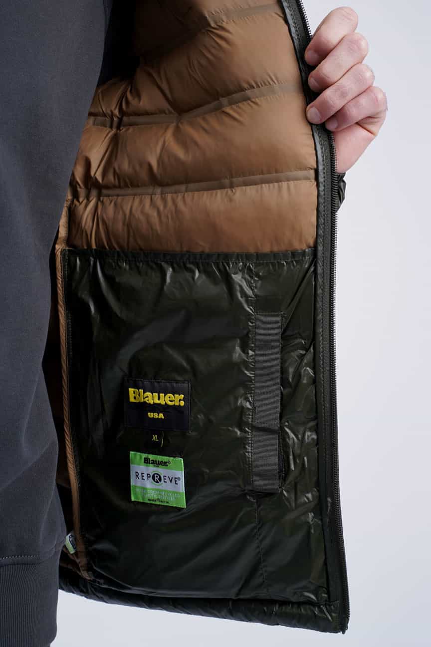 Стильний чоловічий пуховик Blauer.USA