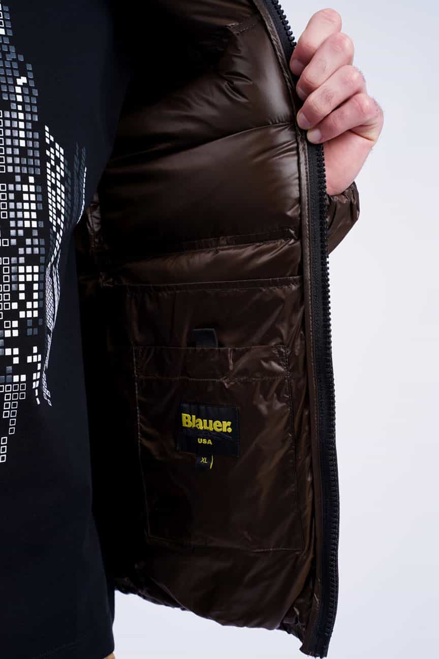 Теплий чоловічий пуховик Blauer.USA
