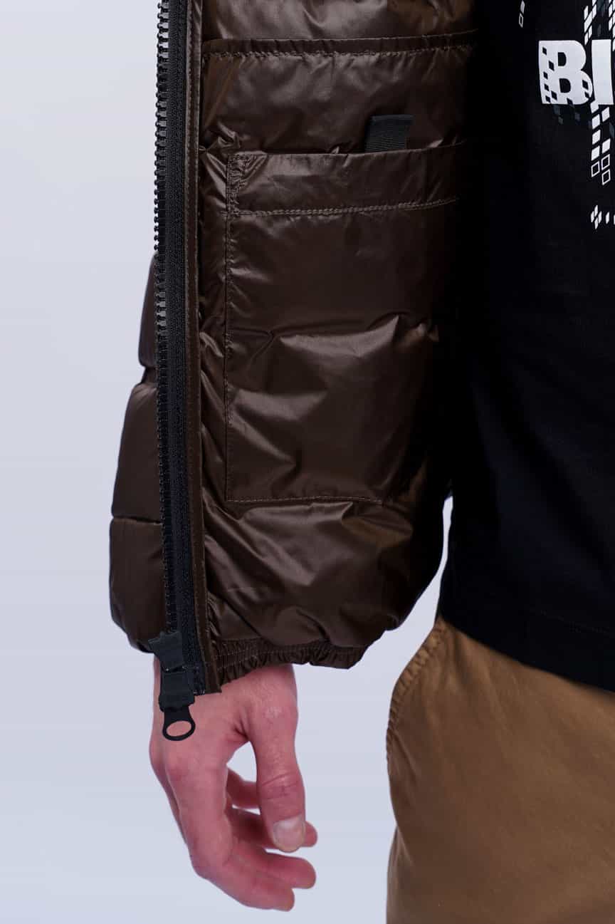 Теплий чоловічий пуховик Blauer.USA