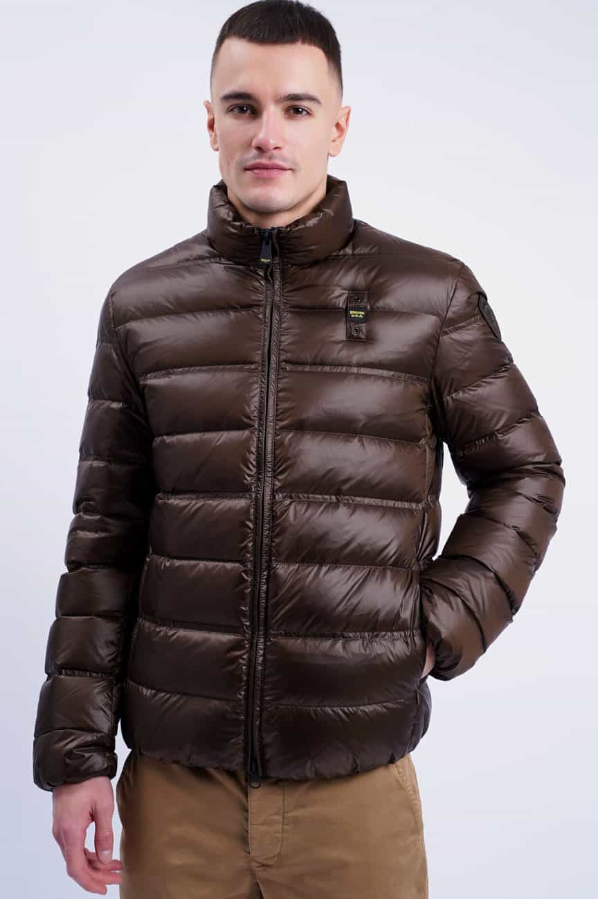 Теплий чоловічий пуховик Blauer.USA