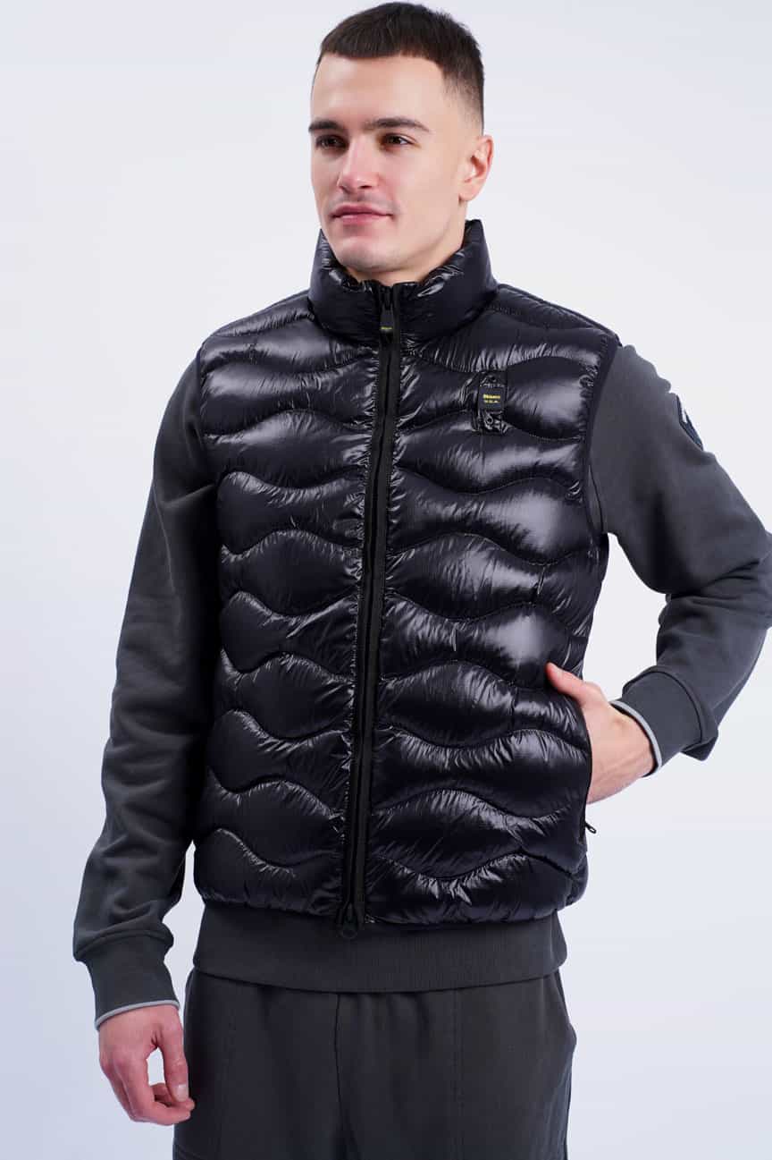 Чоловічий стьобаний жилет Blauer.USA