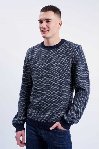 Чоловічий в'язаний светр Wool&co