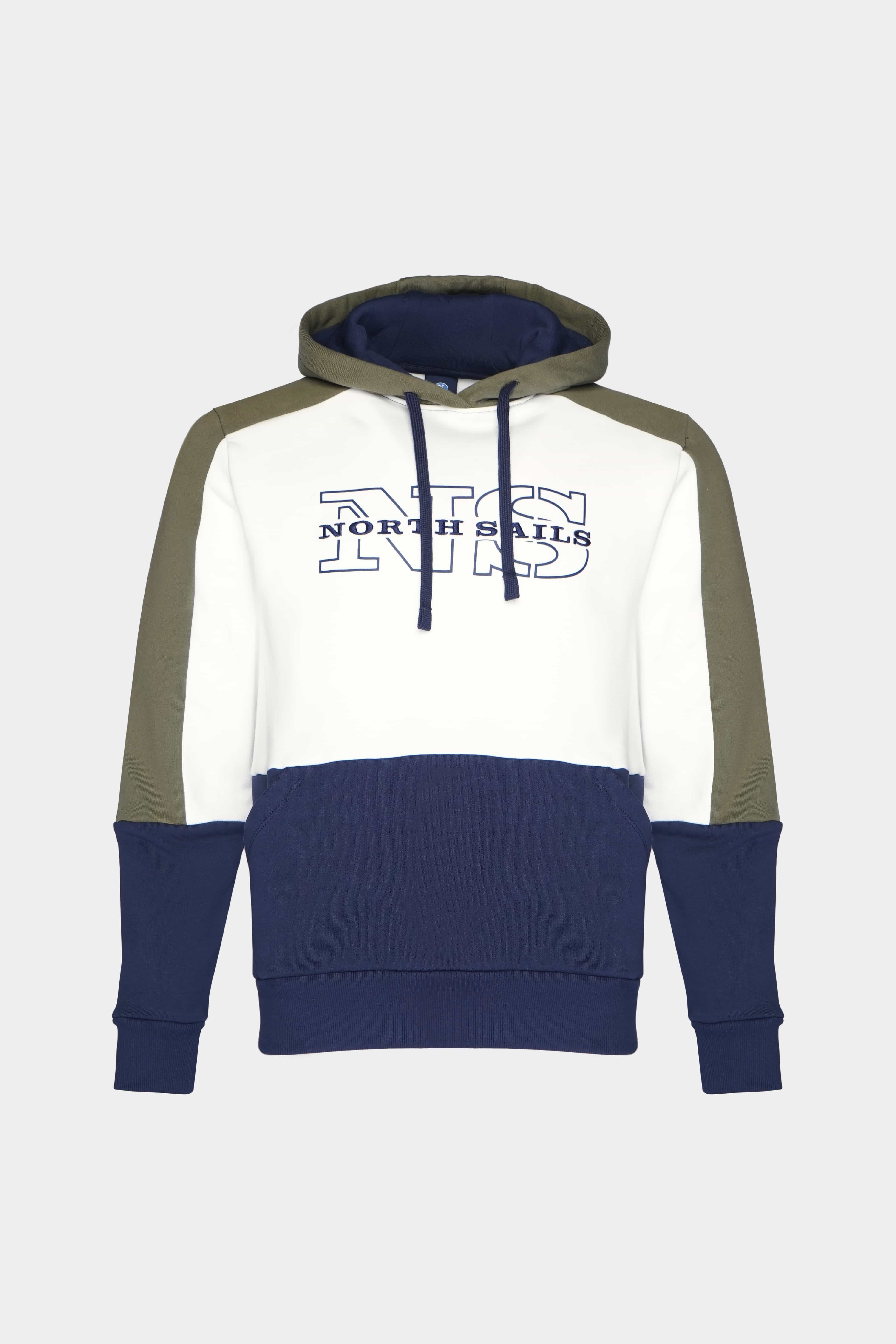 Чоловічий триколірний худі North Sails