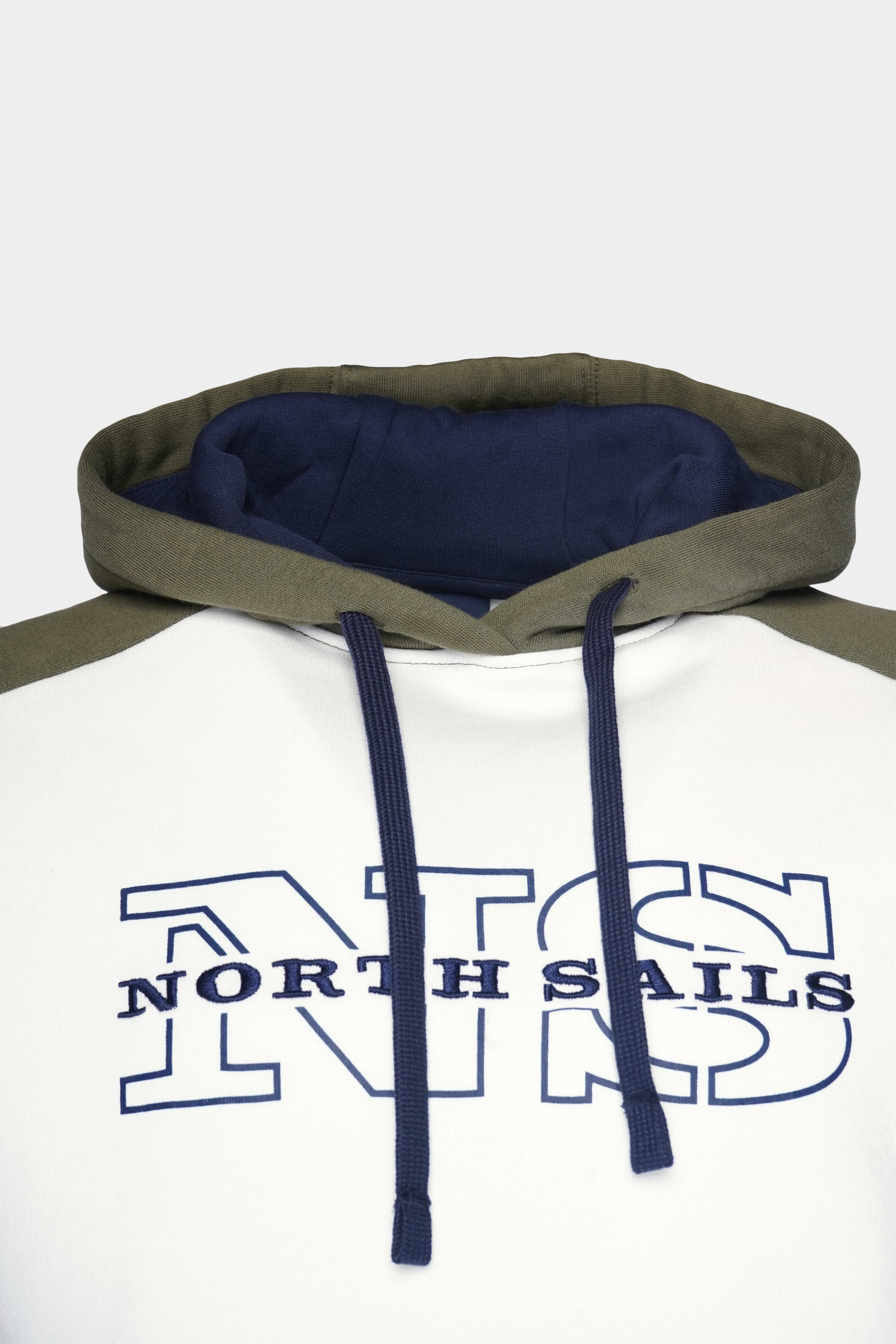 Чоловічий триколірний худі North Sails