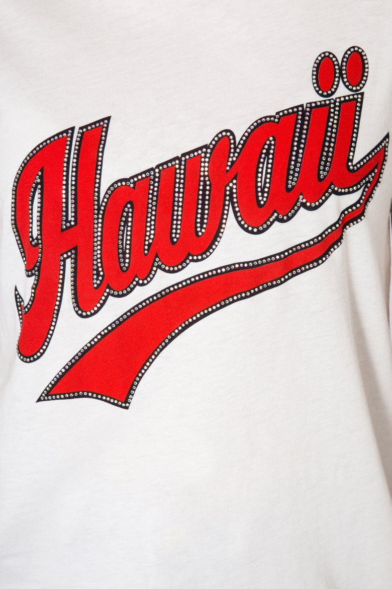 Футболка з написом Hawaii від Steffen Schraut
