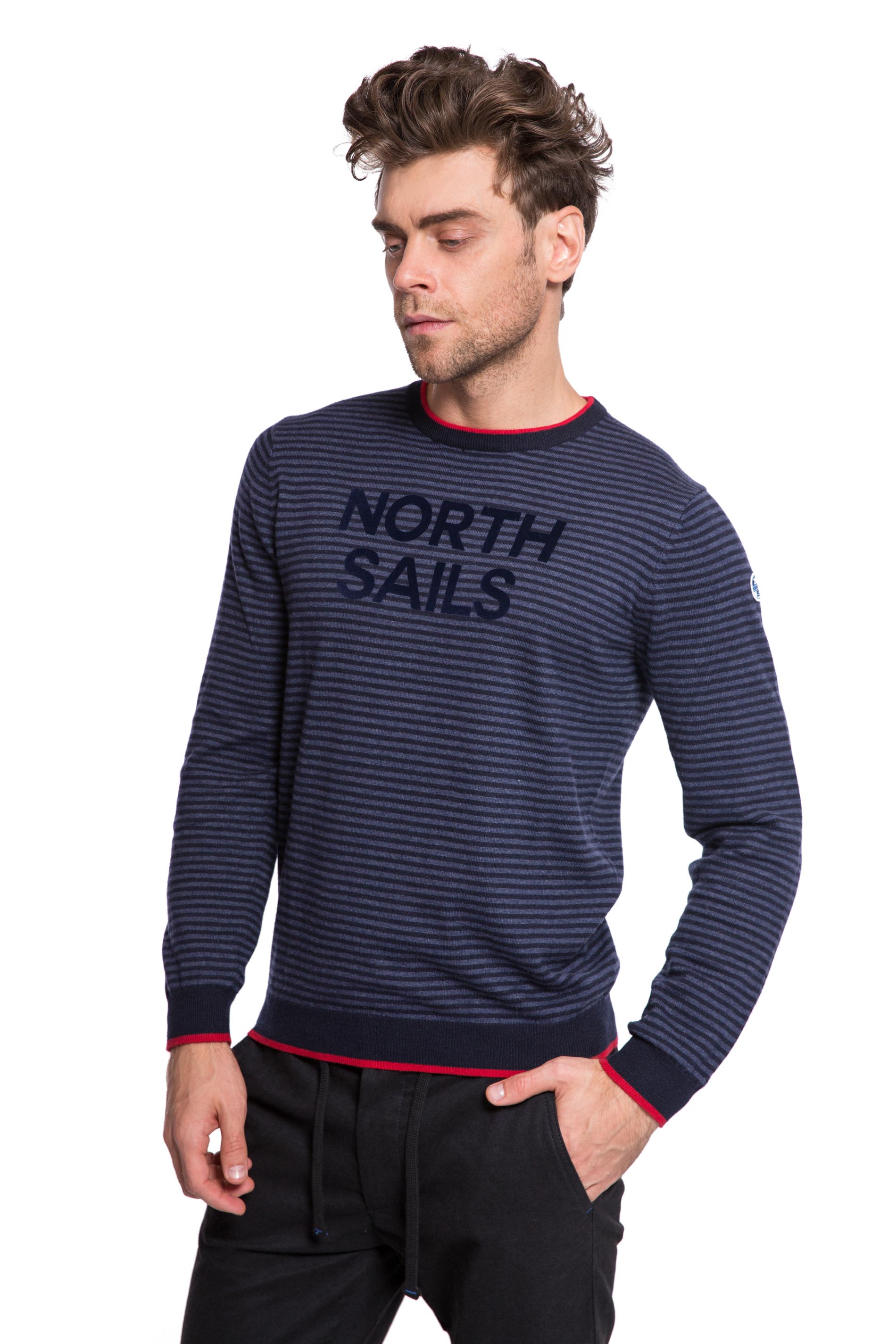 Пуловер в смужку North Sails