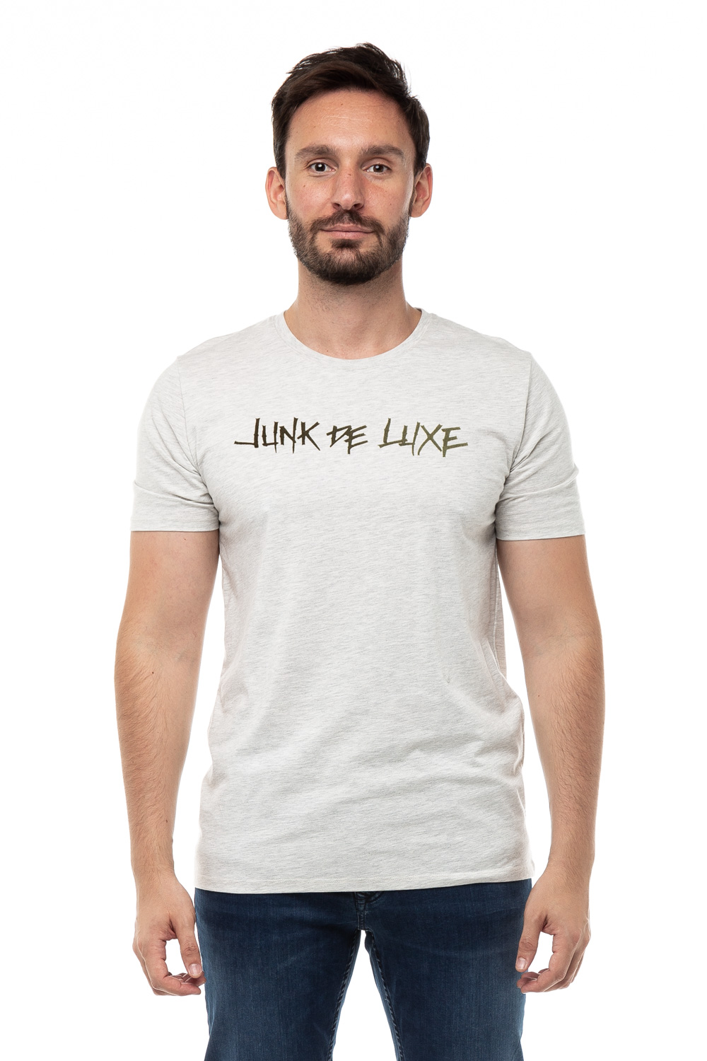 Футболка чоловіча сіра Junk de Luxe