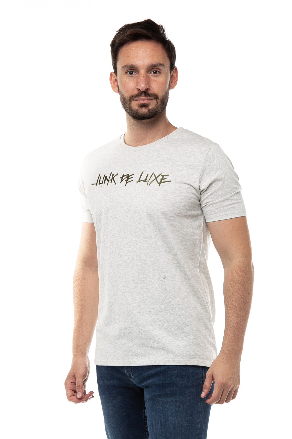 Футболка чоловіча сіра Junk de Luxe