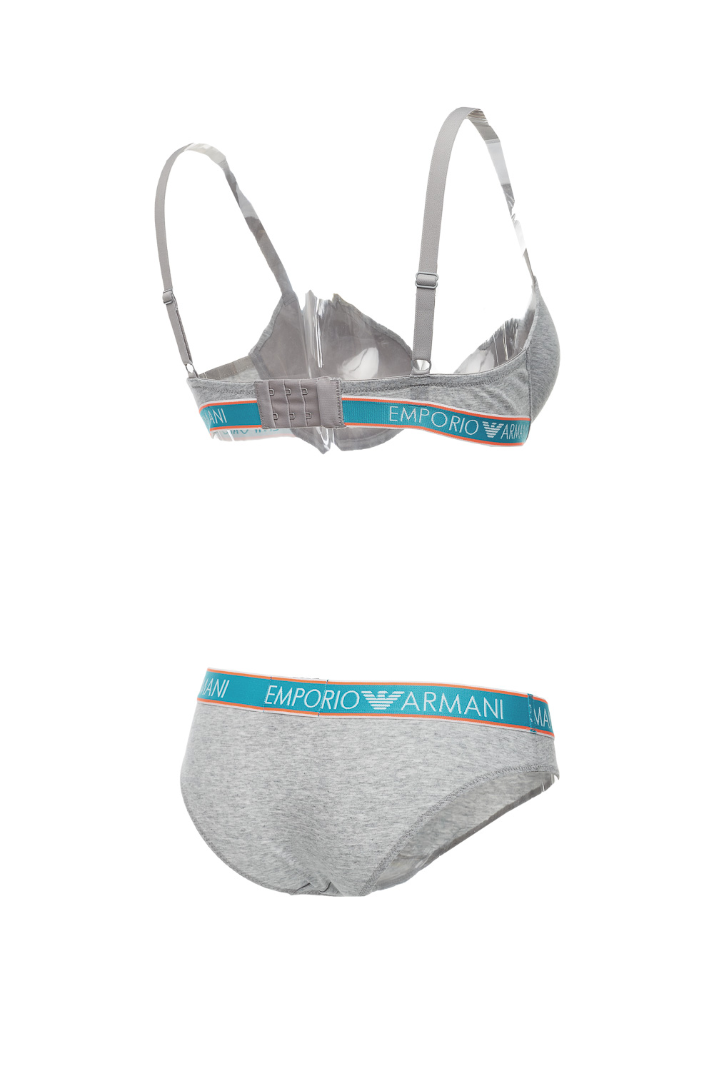Бюстгальтер сірий Emporio Armani