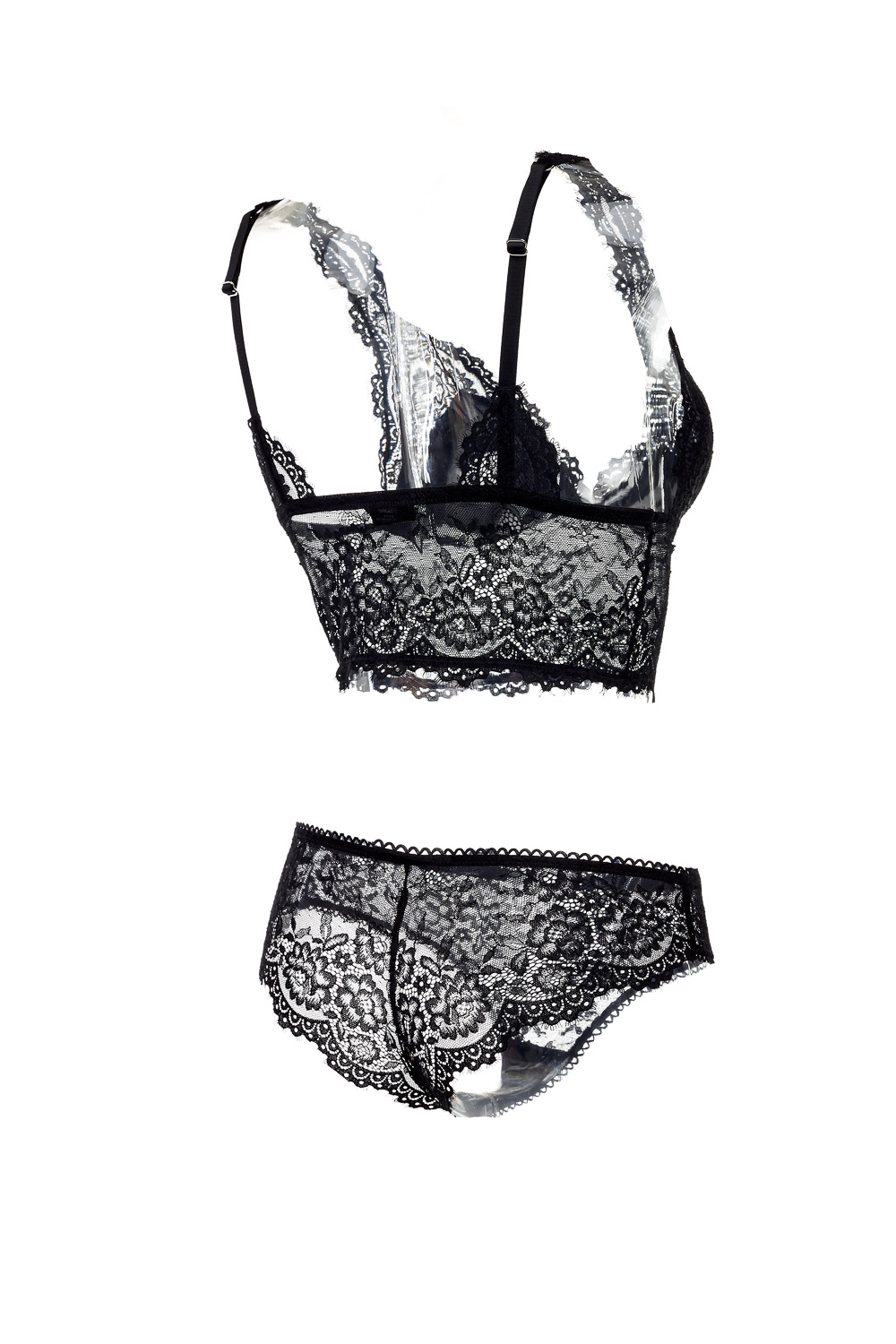Бюстьє чорне Emporio Armani