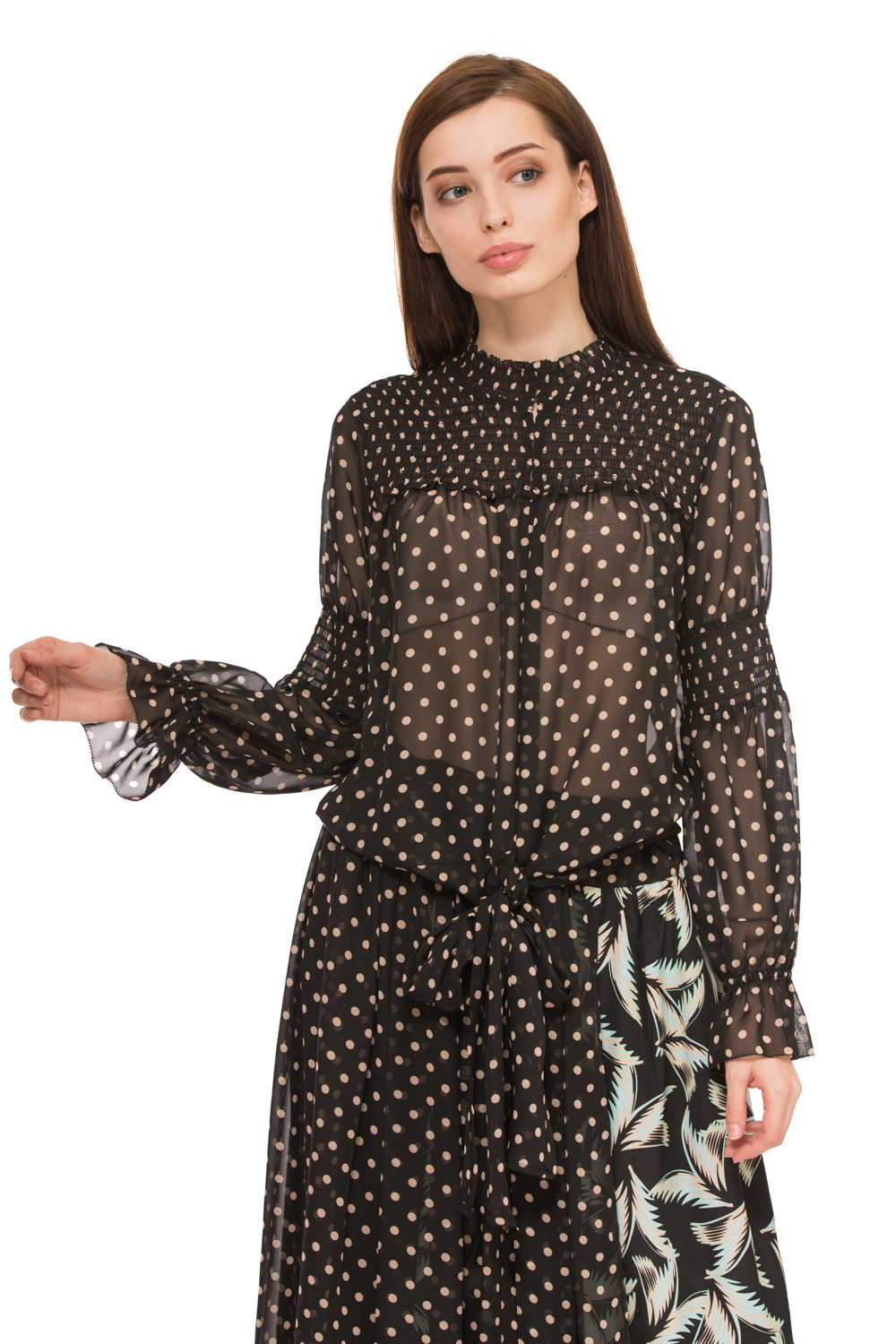 Блуза в горох Steffen Schraut