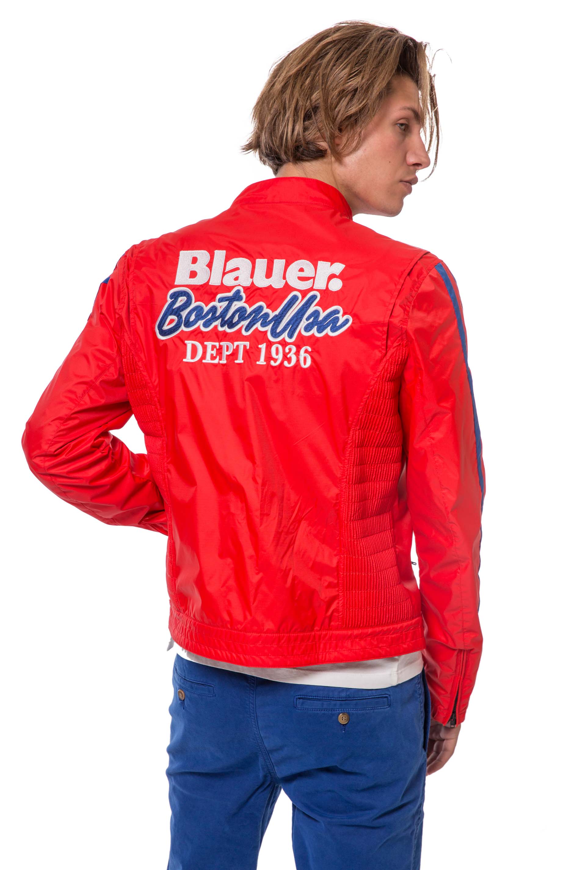 Куртка чоловіча червоного кольору Blauer.USA