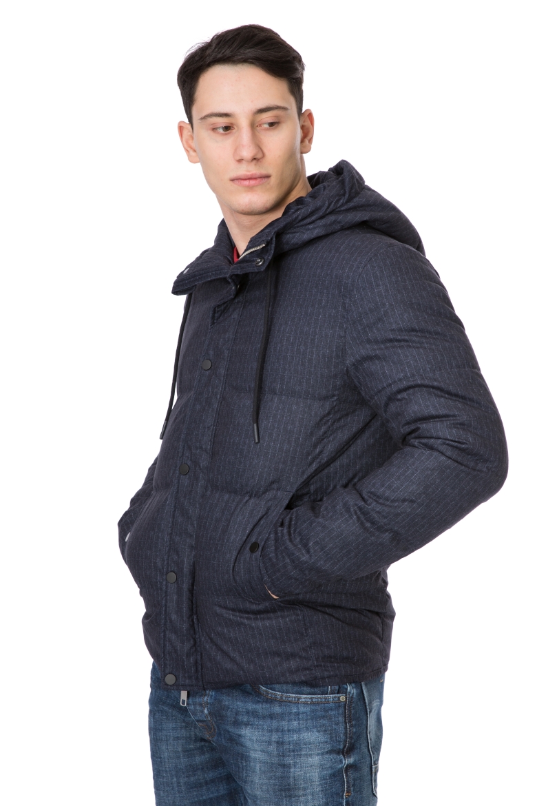 Куртка коротка синя Antony Morato