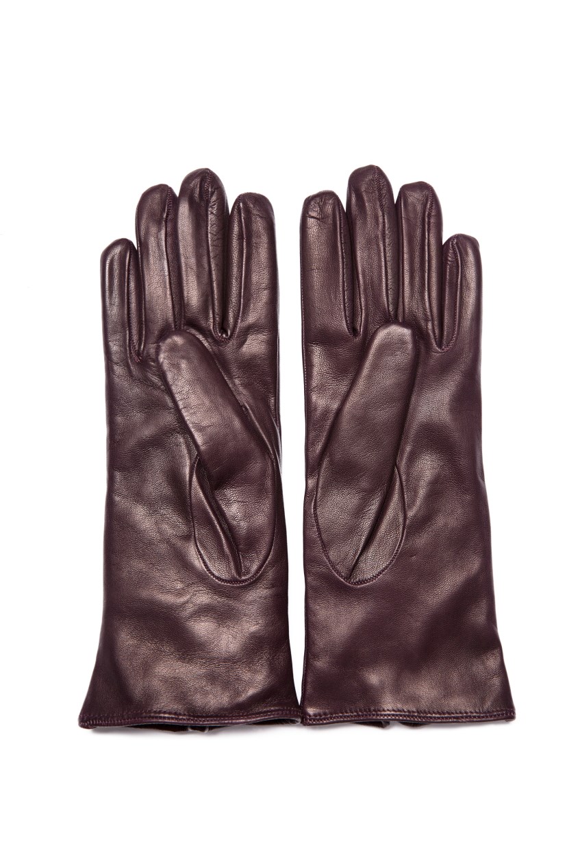 Рукавички з блискавкою та  бантом Sermoneta Gloves