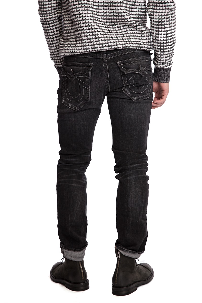 Джинси чоловічі чорного кольору True Religion