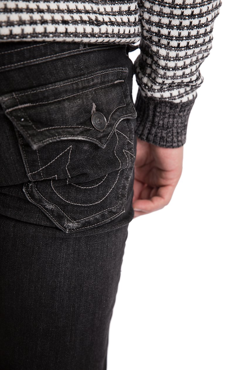 Джинси чоловічі чорного кольору True Religion