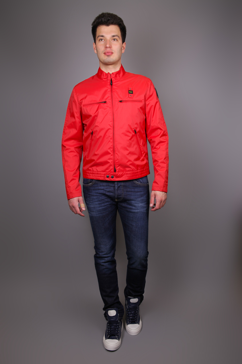 Куртка чоловіча червона Blauer.USA