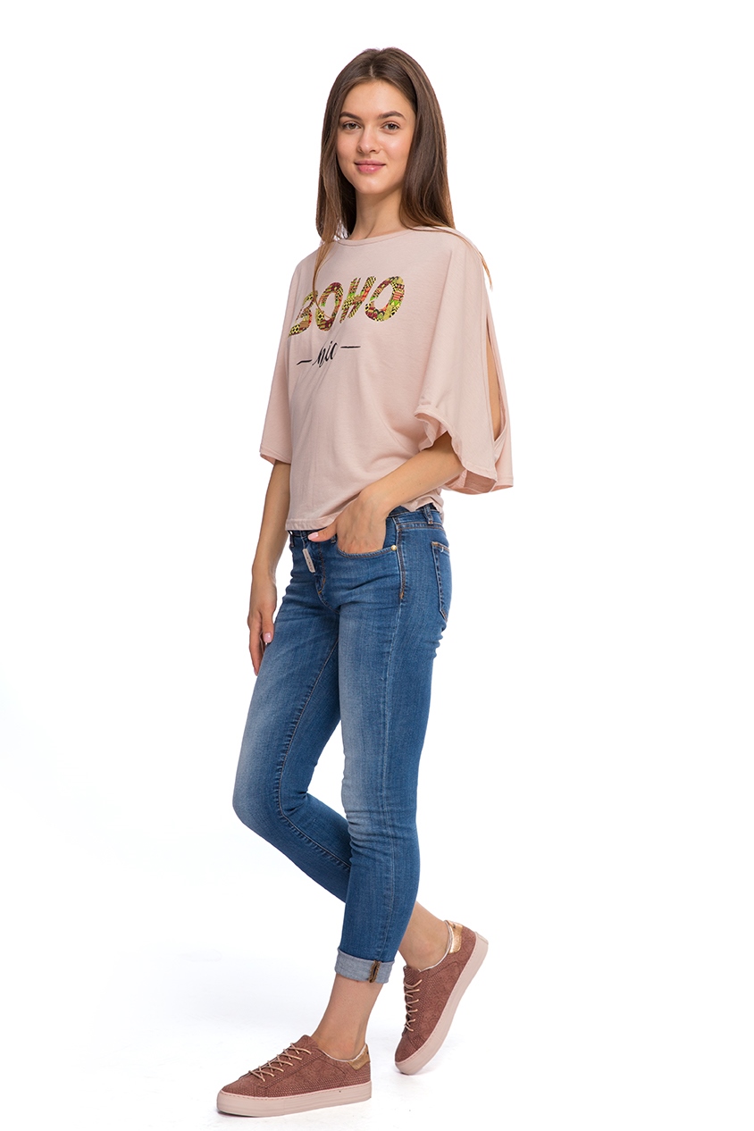 Джинси з відворотами Staff Jeans