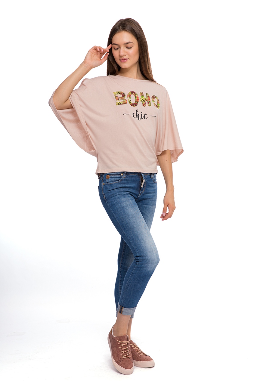 Джинси з відворотами Staff Jeans