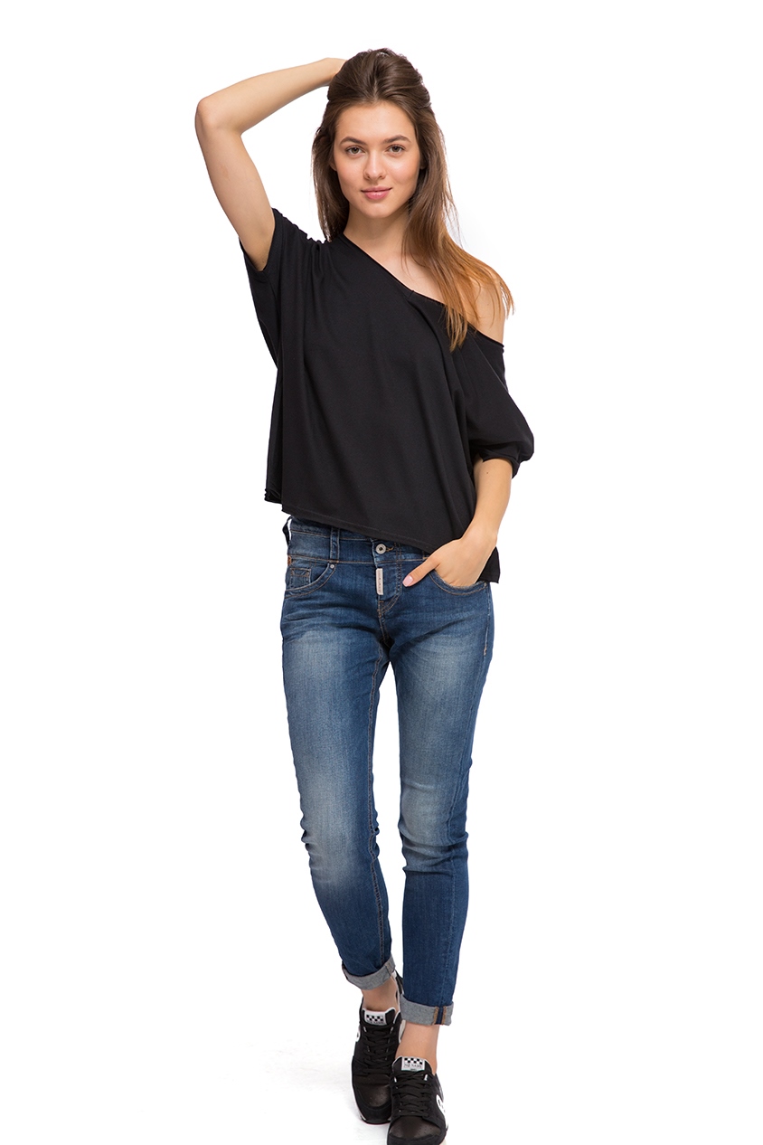 Джинси з високою посадкою Staff Jeans