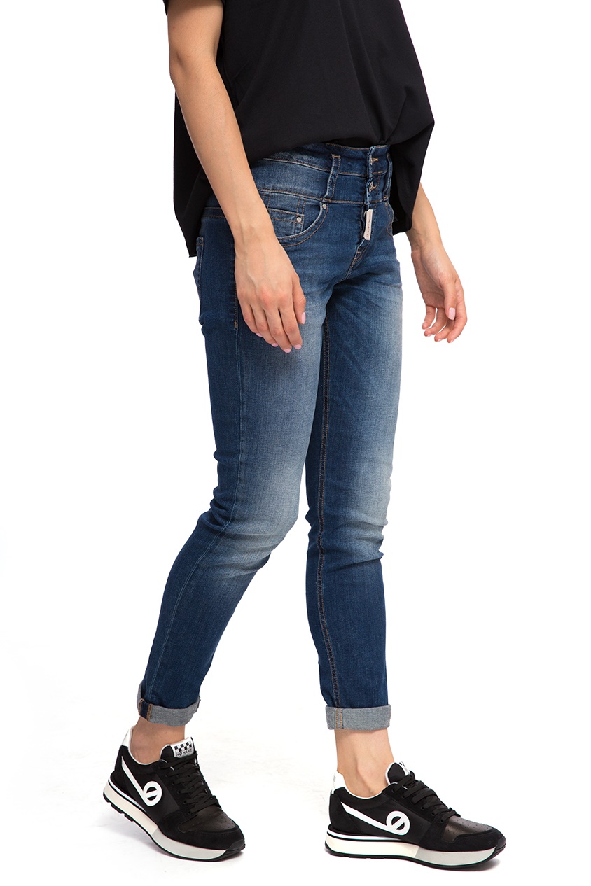 Джинси з високою посадкою Staff Jeans