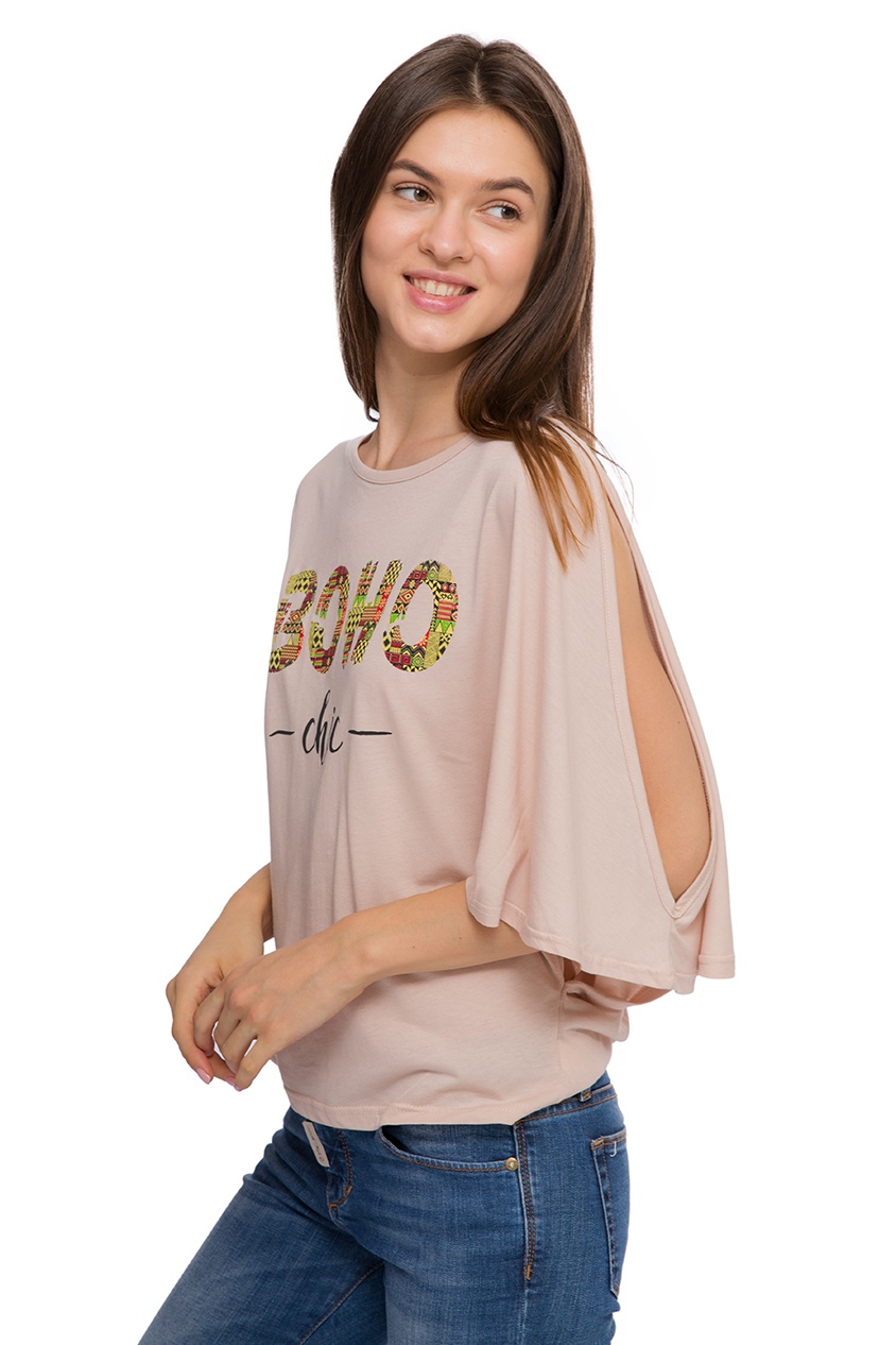 Футболка світло-рожева Staff Jeans & Co