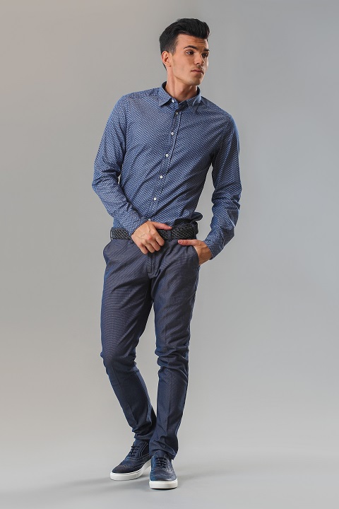 Сорочка чоловіча slim fit Hamaki-Ho