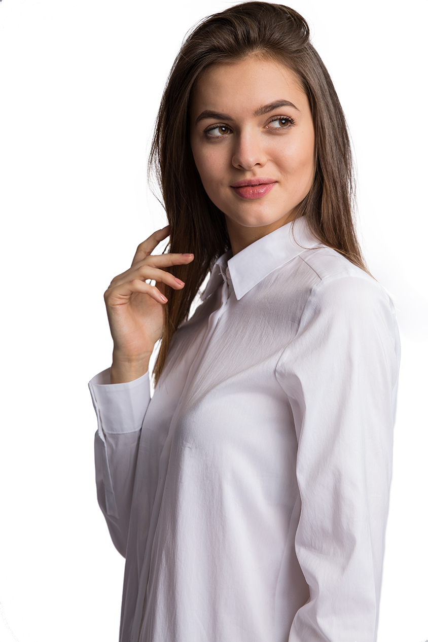 Жіноча біла блуза Luisa Cerano
